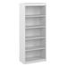 Logan 30W 5 Shelf Bookcase in Pure White - Bestar 146700-000072