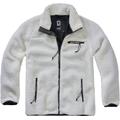 Brandit Teddyfleece Veste, blanc, taille XL