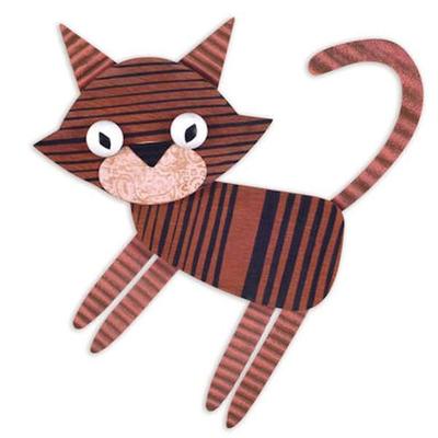 Sunset Vista Designs 417340 - Tabby Cat Wall Decor (MF399) Wall Decor Figurines