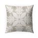 ALOHA TAUPE Double Sided Indoor|Outdoor Pillow By Kavka Designs