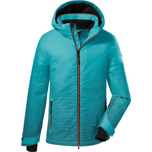 Kinder Funktionsjacke KSW 158 GRLS SKI JCKT, Größe 128 in Blau