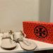 Tory Burch Shoes | New White Tory Burch Sandals | Color: White | Size: 9