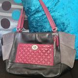 Coach Bags | Carrie Park Quilted Colorblock Purse | Color: Black/Gray | Size: Os