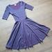 Lularoe Dresses | Lularoe Nicole Dress | Color: Purple/Red | Size: Xxs