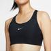 Nike Intimates & Sleepwear | Nike Dri-Fit Swoosh Sports Bra In Black | Color: Black | Size: S