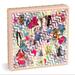 Anthropologie Games | Christian Lacroix Heritage Collection Ipanema Girls Double-Sided Puzzle | Color: Blue/Yellow | Size: 20 X 20", 508 X 508mm