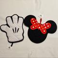 Disney Kitchen | Disney Mickey Hand/Minniemouse Mitt/Potstand | Color: Red/White | Size: Os
