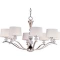 Maxim Lighting Rondo 38 Inch 8 Light Chandelier - 12758WTPN