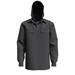 Dickies Men's Fleece Hooded Duck Shirt Jacket with Hydroshield (Size XXL) Slate, Cotton