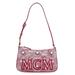 Vintage Jacquard Monogram Canvas & Leather Shoulder Bag