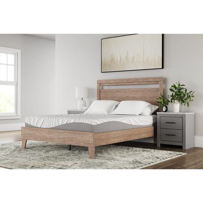 Signature Design by Ashley Memory Foam White 10 Inches Medium Mattress