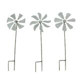 Arlmont & Co. Jeljo 3 Piece Garden Stake Set Metal | 19.75 H x 7.5 W x 2 D in | Wayfair D1685CC8789043E89E91977CF5FCABE9