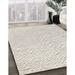 White 36 x 24 x 0.08 in Area Rug - Corrigan Studio® 100% Machine Washable Midcentury Modern 439 Area Rug /Chenille | 36 H x 24 W x 0.08 D in | Wayfair