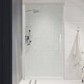 Ove Decors Endless Pasadena 32.99" W x 1.34" D x 72.01" H Frameless Rectangle Shower Kit | 72.01 H x 32.99 W x 1.34 D in | Wayfair PA0600101