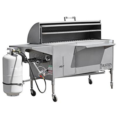 Holstein Manufacturing 2460GSS 60" Country Club Stainless Steel Propane Grill