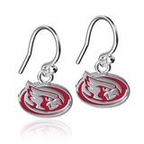 Women's Dayna Designs Iowa State Cyclones Enamel Dangle Earrings