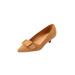 Women's The Holland Slip On Pump by Comfortview in Brown (Size 8 1/2 M)