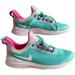 Nike Shoes | Big Girl's Sneakers Size 7y Nike Renew Rival Running Shoe Aqua/ Pink/White | Color: Green | Size: 7g