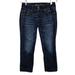 American Eagle Outfitters Jeans | Ae Artist Jeans, Low Rise, Altered Wasit To 28", Double Button, Whisking | Color: Blue | Size: 4