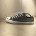 Converse Shoes | Converse Womens All Star Chuck Taylor 534760f Charcoal Sneaker Shoes Size 9 | Color: Gray | Size: 9