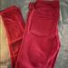 American Eagle Outfitters Pants & Jumpsuits | American Eagle High Rise Maroon Jean Leggings Size 4r | Color: Purple/Red | Size: 4