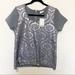 Anthropologie Tops | Anthropologie | Moth Drawing Room Pullover Sweater | Color: Gray/Silver | Size: S