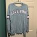 Pink Victoria's Secret Tops | Baby Blue Pink Victoria’s Secret Long Sleeve Shirt | Color: Blue/White | Size: S