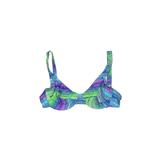 Venus Swimsuit Top Blue Print Swimwear - Women's Size 00