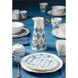 Lenox Blue Bay Medium Pitcher Porcelain China/Ceramic in White | 9 H x 4 W in | Wayfair 891206