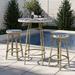 Clackamas French Aluminum 3-piece Patio Counter Height Set by Furniture of America