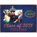 Florida Gators 10.5'' x 8'' Class of 2021 Personalized Clip Frame