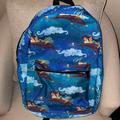 Disney Bags | Disney Aladdin Full Size Backpack With Front Compartment. | Color: Blue/Purple | Size: Os