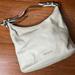 Michael Kors Bags | Michael Kors Lupita Pearl Gray Hobo Shoulder Bag | Color: Gray | Size: Os