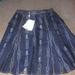 Tory Burch Skirts | Brand New Tory Burch Skirt | Color: Blue | Size: 00