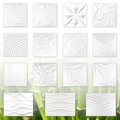 3D Paneele, 100% Naturprodukt - stabil & dämmend - alle Modelle / Sparpakete: 1 Platte / Muster, Image