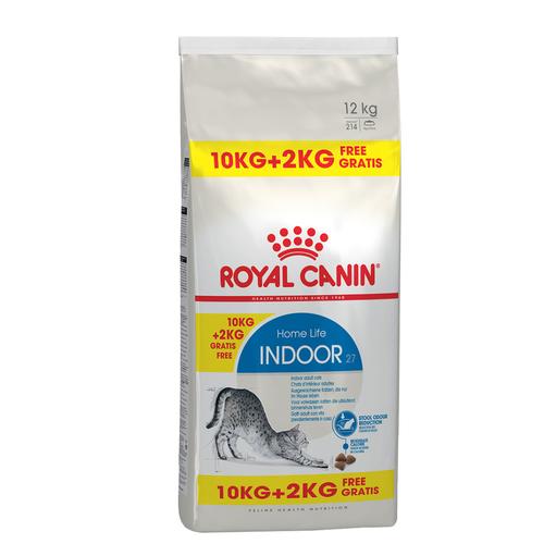12kg Indoor Royal Canin Katzenfutter Trocken - 2kg gratis!