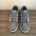 Adidas Shoes | Adidas Neo Denim Grey And White Lace Up Sneakers Size 12 | Color: Gray | Size: 12