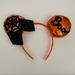 Disney Accessories | Disney Minnie Mouse Boo Orange Mouse Ear Headband | Color: Orange | Size: Os