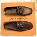 Louis Vuitton Shoes | Authentic Louis Vuitton Men Loafers Shoe | Color: Brown | Size: 9.5