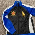 Polo By Ralph Lauren Jackets & Coats | Boys Polo Ralph Lauren Track Jacket | Color: Black/Blue | Size: 10/12