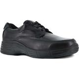 Florsheim Ulysses 4 Eye Tie Moc Toe Oxford Shoes - Men's Black 5.5 Wide FP8125-BLACK-5.5-MENS-W