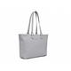 Replay Damen Shopper Tasche aus Kunstleder, Grau (Cement Grey 032), Onesize