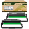 CYMBAINK 3330 WorkCentre 3335 3345 101R00555 (2*Pack) Compatible Drum Phaser No Toner, 30000 Pages Yield Replacement for Xerox Phaser 3330 Xerox WorkCentre 3335 3345 Printer