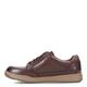 Rockport Men's Bronson Lace to Toe Sneaker, Dark Brown Leather, 10.5 UK