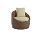 Flora Outdoor Armchair with Cushions and Pillow