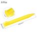 Tent Stakes Plastic Pegs with Hook for Camping Canopy - Yellow