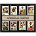 Pittsburgh Steelers Super Bowl XL Champions 12'' x 15'' Team Plaque