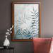 Bayou Breeze Bamboo Whisper II Premium Framed Canvas - Ready To Hang Canvas in Blue/White | 27 H x 18 W x 2.5 D in | Wayfair
