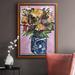 Red Barrel Studio® Bouquet In A Vase III Premium Framed Canvas- Ready To Hang Canvas, in Green/Orange/Yellow | 20 H x 16 W x 2.5 D in | Wayfair