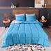 Latitude Run® Cyriaque Teal Microfiber Reversible Comforter Set Microfiber in Blue | King | Wayfair 08EC05EEF27E4B649D89394D943A20B7